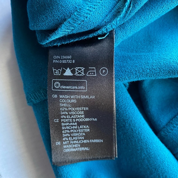 H&M teal above the knee dress - Picture 6 of 9